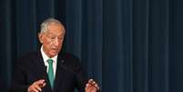 Presidente de Portugal Marcelo Rebelo de Sousa confessou crimes coloniais, o que não passa do óbvio  Foto: REUTERS/Pedro Nunes