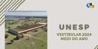 Vestibular de Meio de Ano 2024 da Unesp  Foto: Brasil Escola
