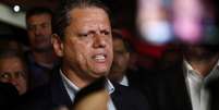 Governador de São Paulo, Tarcísio de Freitas  Foto: REUTERS/Carla Carniel
