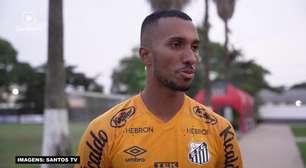 SANTOS: Lucas Braga se diz confortável jogando de lateral: "Onde o professor precisar, vou estar a disposição para a aprender"