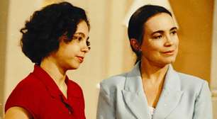 Joyce fica sem reação com presente de Helena em 'História de Amor'
