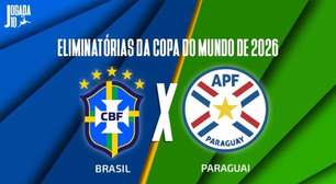 Brasil x Paraguai, AO VIVO, com a Voz do Esporte, às 20h