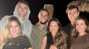 Coutinho, Piton e Vegetti passam férias juntos