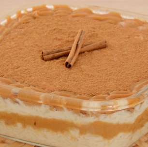 Arroz doce recheado com doce de leite para inovar