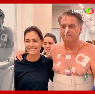 Na UTI, Bolsonaro posta homenagem a Michelle: 'Agradeço por todo apoio'