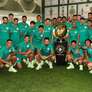 Elenco do Palmeiras na exposição do troféu do Mundial de Clubes da Fifa - Foto: Cesar Greco/SEP Foto: Elenco do Palmeiras na exposição do troféu do Mundial de Clubes da Fifa - Cesar Greco/SEP / Gávea News